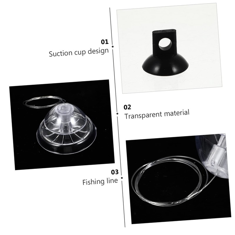 TEHAUX Snail Trap for Aquarium 2 Pieces Fish Tank Accessory