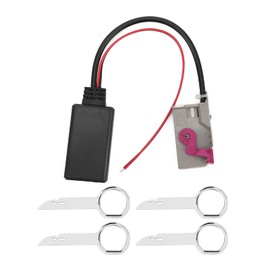 Auto Bluetooth Modul, Modul AUX-IN Kabel Wireless Audio Adapter ABS Ersatz für A3 A4 A6 A8 TT R8 RNS-E 32Pin AUX-IN AUX-Eingang