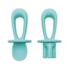 Tiny Twinkle Silicone Training Utensils - Baby Spoons and Baby