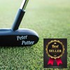 Peter-Putter Golf Putter - Aluminum Head and Chrome Stepless Shaft