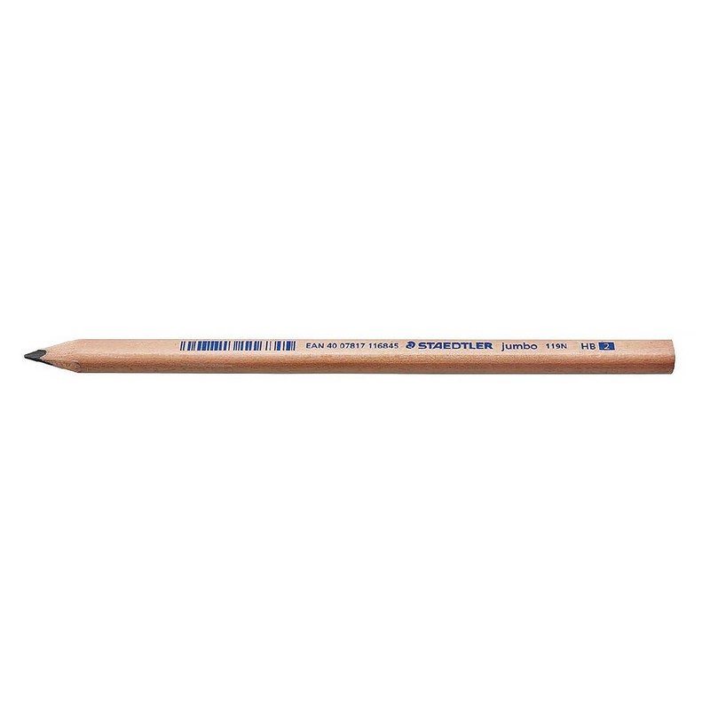 Staedtler natural jumbo triangular pencil HB