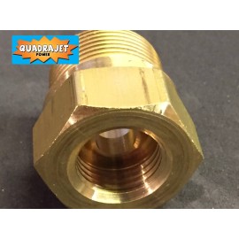 Quadrajet Inlet Fuel filter Housing, 7/8" x 20 threads, Early style, New