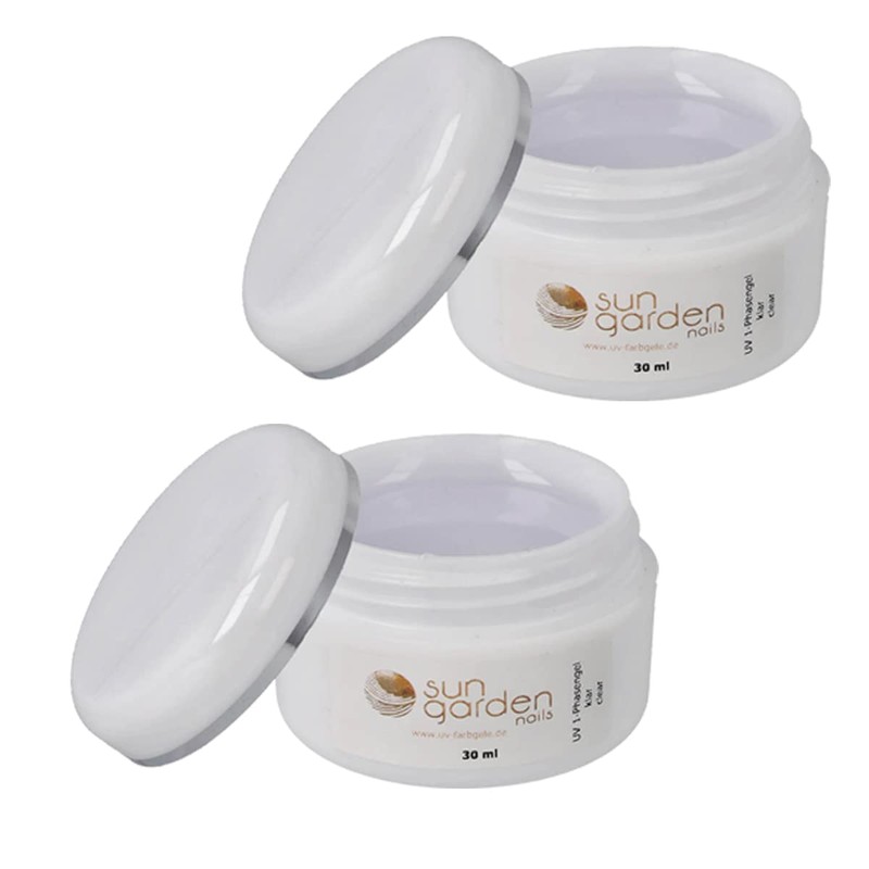 UV Gel 1-Phase Gel Clear 2 x 30 ml