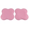 2Pcs Yoga Workout Knee Elbow Training Pad PU Cushion Exercise