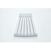 elitegrips TD50 Soft Golf Grips, Set of 7, Silver White,