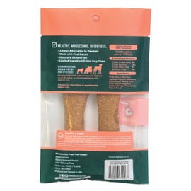 Wholesome Pride Natural & Healthy Dog Chews 2Pk, for Small Dogs, Bacon Flavor