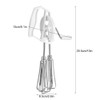 Manual Egg Mixer, Stainless Steel Hand Mixer, Whisk, Non-Slip Handle,
