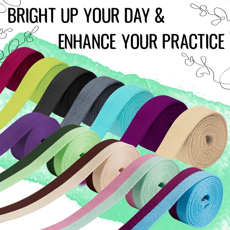 TECEUM Yoga Mat Strap – Black & 30+ Colors –