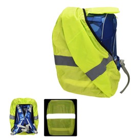 Willingood Children's Backpack Rain Cover (18-25L), 210D Waterproof Rain Cover School Bag with Reflective Strips, Rain Cover School Bag Suitable for Ergobag, Coocazoo, Step by Step, McNeill