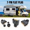 AIMALL Australian 7P Plug Socket – 7-Pin Flat Male Trailer