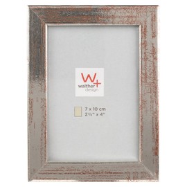 walther design Peppers BP710S Wooden Picture Frame Silver 7 x 10 cm