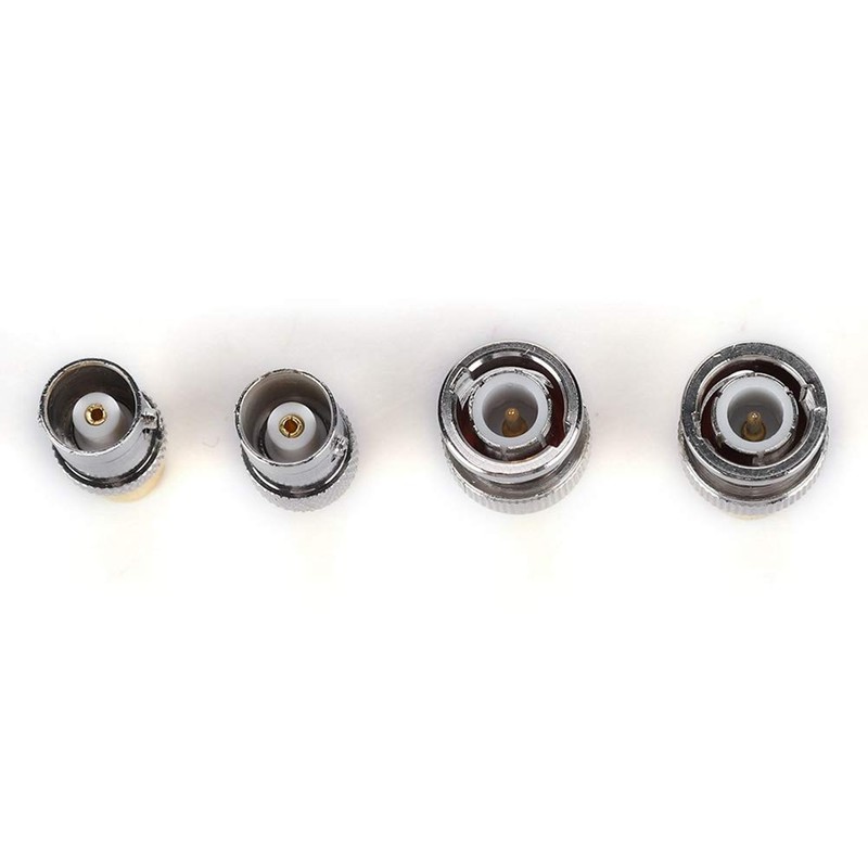 SUNGOOYUE Adaptador BNC Macho, 4PCS Conector de Antena Coaxial BNC