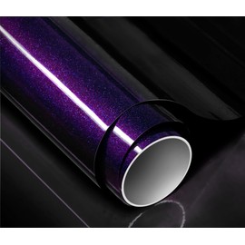 ColorFusion PPF by VViViD, Gloss Cosmic Purple Dry Apply PPF Vinyl Car Wrap Roll 1ft x 5ft