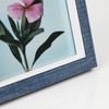 Trifold Picture Frame 5x7 Blue Photo Collage Frame Hinged Triple