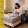 FEEKO Cal King Size 4 Piece Sheet Set-Hotel Luxury Microfiber
