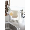Yamazaki Industries 7145 Alloy Steel Dish Towel Hanger Tower, White
