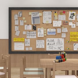 HelloWall Black Wood Mirror Frame Border Mirror Border Peel and Stick Herringbone Removable Bulletin Board Borders Peel and Stick Wood Wallpaper Borders for Walls Mirrors Bathroom Tile Sticker 3"x197"