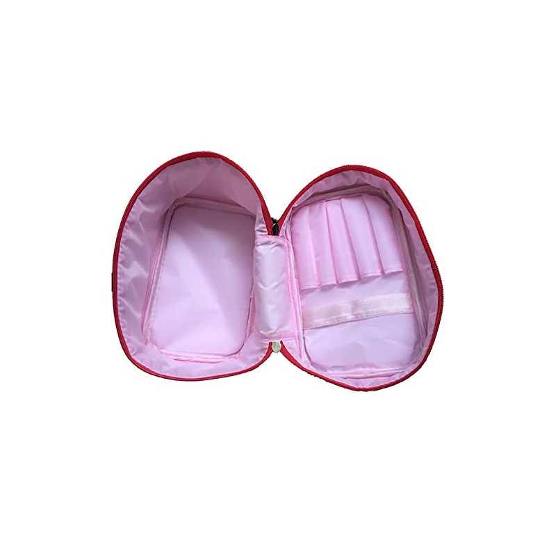 Puckator Poppy Fields Zippered Cosmetic Bag with Handle Toiletry Travel