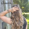 Whoopsie Gray Hair Tie Bracelets, Hair Ties with Purpose, Elastic