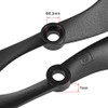 uxcell RC Propellers CW CCW 8045 8x4.5 Inch 2-Vane Fixed-Wing