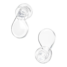 Radius Radius EP-D10 Sleep Ear Plugs Earplugs DROP in Sleep: Comfortable Sleep, Focus, Gentle on Ears Medical Grade, Less Likely to Hurt, Deep Mount Earpiece Zone Included, Sound Insulation EP-D10CL