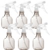 Youngever 6 Pack 8 Ounce Empty Plastic Spray Bottles (Grey)