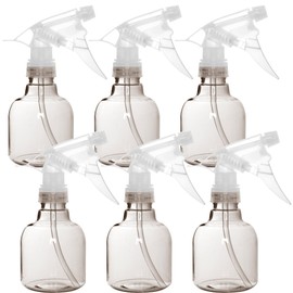 Youngever 6 Pack 8 Ounce Empty Plastic Spray Bottles (Grey)