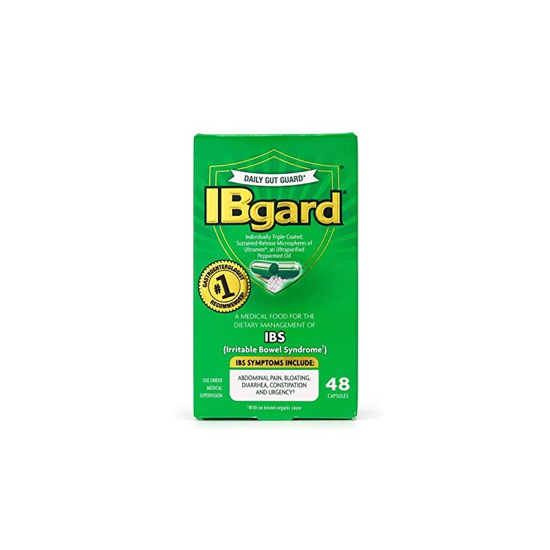 IBgard® for Irritable Bowel Syndrome, Value 5 Pack (48 Capsules