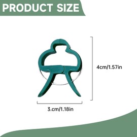 Pack of 50 Plant Clips for Climbing Plants and Tomatoes, Plant Clips, Large Clips for Plants, Trellis for Monstera, Flower Clips Included