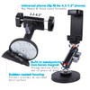 Gym Magnetic Phone Holder Mount with 360° Adjustable Dual Ballhead