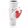 Backflow Valve DN 50 mm White Grey Backflow Valve KG