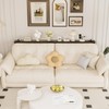 Aduanbang 5.9" Console Table with Outlet – Narrow Sofa Table,