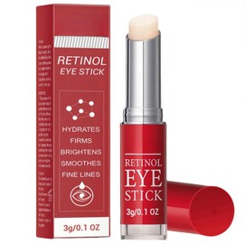 Retinol Eye Stick,Retinol Eye Cream for Dark Circles and Puffiness,Eye Balm Stick,E-ye Brightener S-tick,Under E-ye Cream Anti Aging, Reducing Fine Lines,Smoothens Wrinkle
