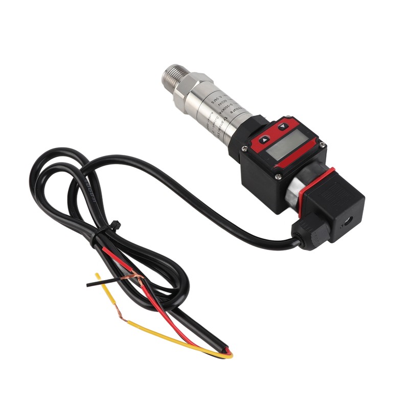 Pressure Sensor Aluminum Alloy Air Water Sender Digital Display LCD