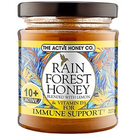 The Active Honey Co. Rainforest Honey 10+ Active with Lemon & Vitamin D3 227g