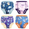 MOEMOE BABY Training Underwear 4 Packs Absorbent Potty Training Pants