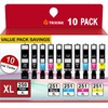 TRIXINK 250XL 251XL Ink Cartridges Compatible with Canon MX922, 10-Pack