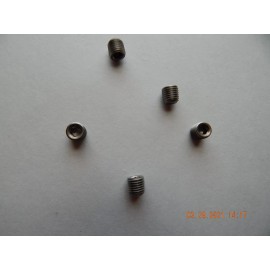 Unbranded STAINLESS STEEL HEX SOCKET PIPE PLUGS  1/16-27 , 3/4 TAPER  18-8 ,  5 PCS. NEW