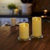Luminara Flameless LED Battery Operated Ivory Pillar Candle, Flickering Realistic