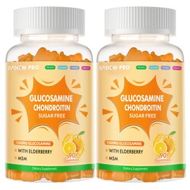 Glucosamine Chondroitin Gummies orange-2pack