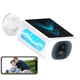 ANRAN Security Camera, Outdoor, Solar, No Power Supply, Alexa Compatible, Surveillance Camera, Outdoor, Solar, No Construction Required, Wireless Network Camera, Security Camera, Wireless, Outdoor,
