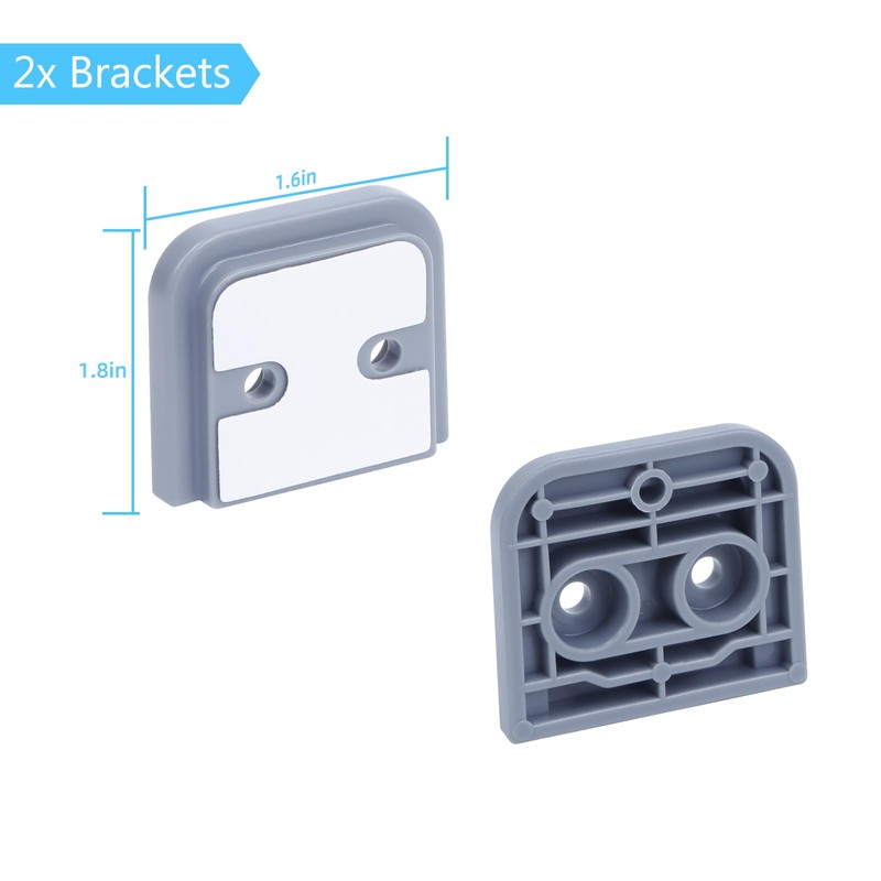 Stcockis Baby Gate Replacement Parts for Reinforced Retractable Dog Gate
