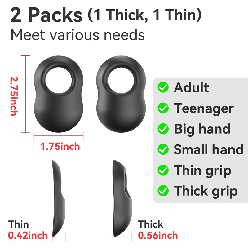 2 Pack Baseball Thumb Guard for Pro Batters, Hitter Swing
