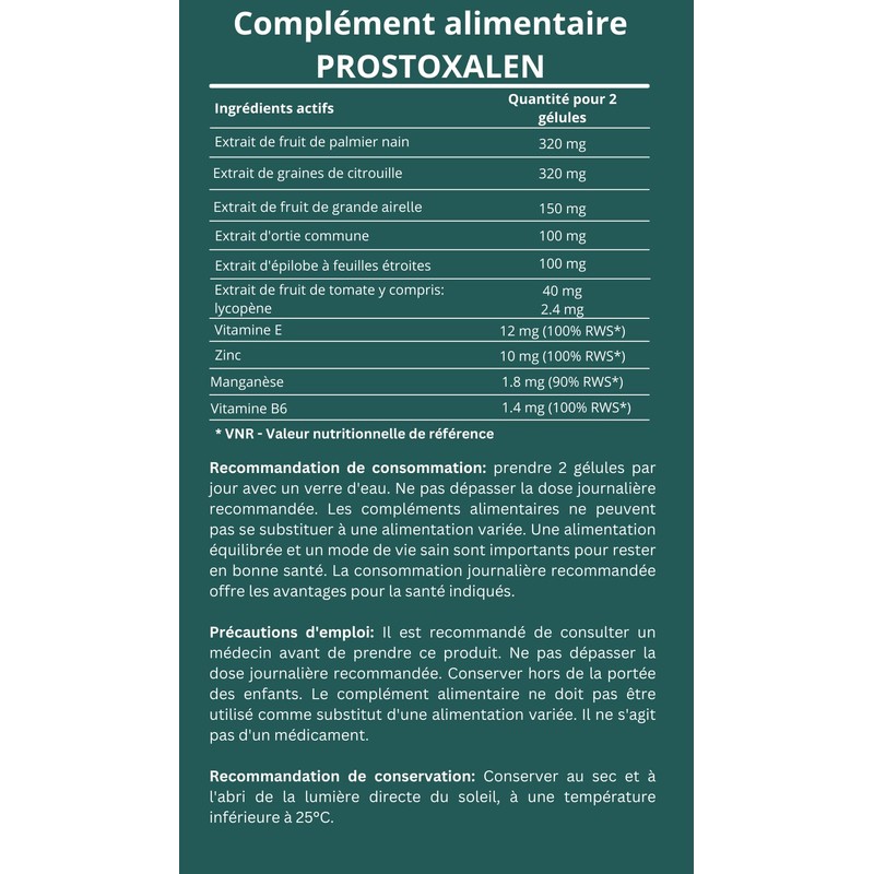 IMPERIUM HERBALS Prostoxal Prostate Supplement for Men, 60 Prostate Capsules