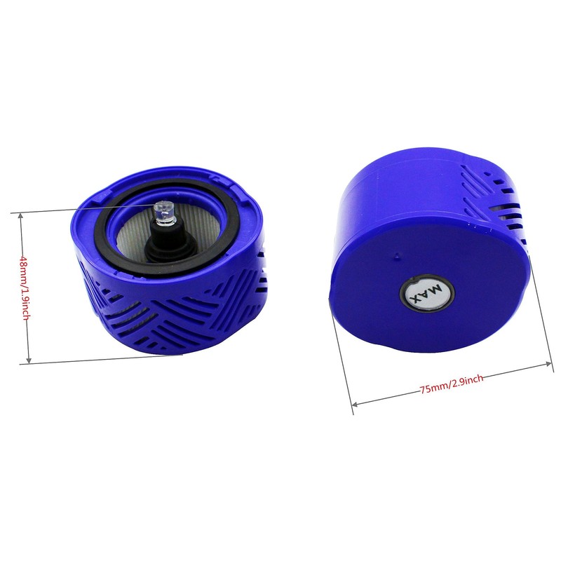 KENSHIRE 4 pack vacuum V6 filters replacement compatible with Dyson