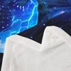 Galaxy Dragon Sherpa Blanket Chic Outer Space Starry Sky Fleece