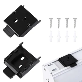 YCUHEN coolaroo Replacement Parts - Outside Mounted Blinds Curtain Rod Bracket Attachment, Vertical Blinds Replacement Parts, Deer Blind Brackets & Mini Blind Brackets for Blinds Replacement