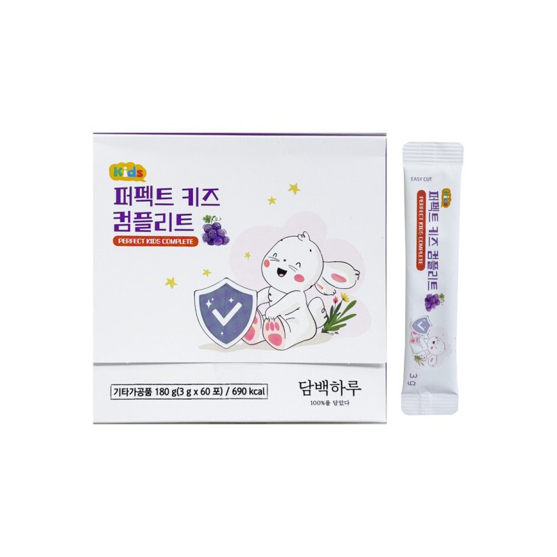 Dambaekharu 담백하루 퍼펙트 키즈 컴플리트 3g x 60포 1개 /
