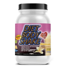 Diet Body Shake 1,750gr : Malteada Dietética Bajar De Peso Sabor Vainilla Francesa