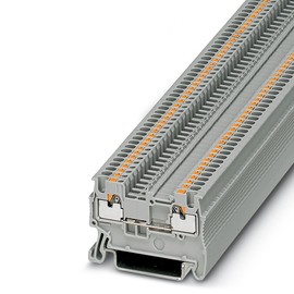 PHOENIX CONTACT PT 1,5/S Durchgangsklemme, Grau, 500 V, 17.5 A, 2 Anzahl der Anschlüsse, 0.14 mm² - 1.5 mm² Querschnitt, Push-in-Anschluss, 50 Stk
